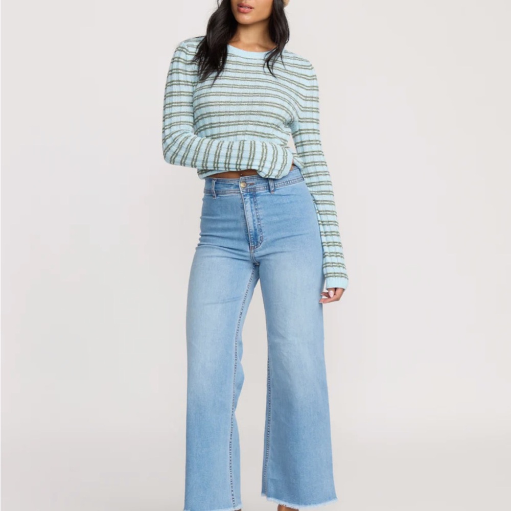 Billabong Free Fall Wide Leg Jeans - Picture 2 of 5